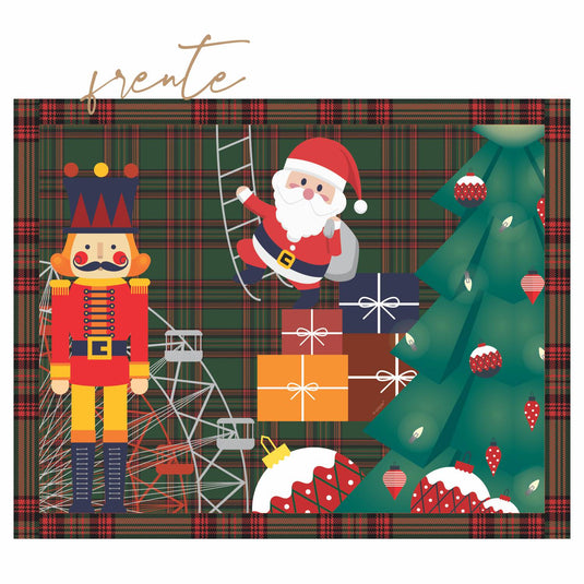 Jogo Americano NATAL XADREZ