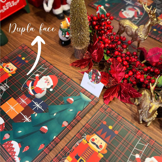 Jogo Americano NATAL XADREZ