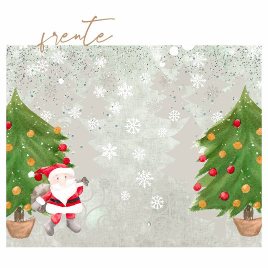 Jogo Americano NATAL AQUARELA