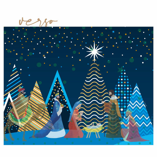 Conjunto JOGO AMERICANO NATAL PRESÉPIO - COLLAB SACRA DEVOÇÃO