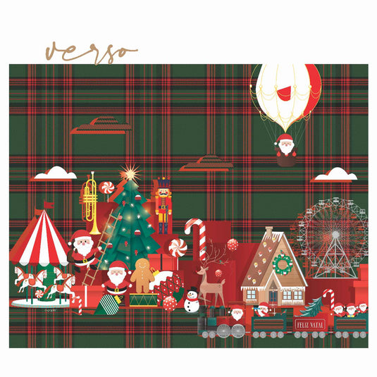 Jogo Americano NATAL XADREZ