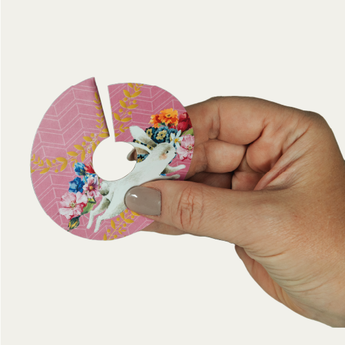 Tag para Taça PÁSCOA VERDE/ROSA