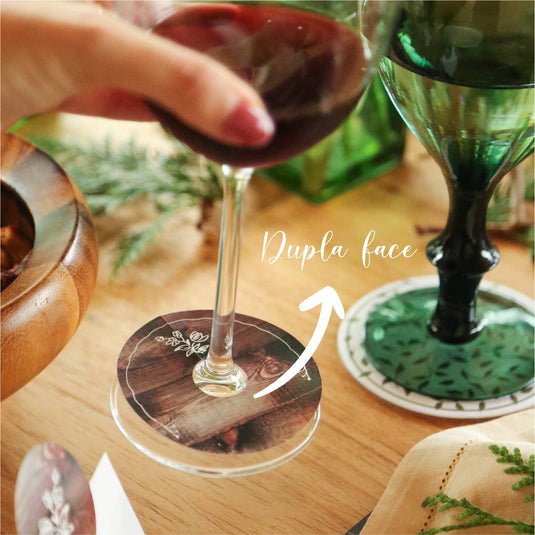 Tag para Taça DRINK WINE