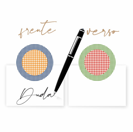 Cartão Boas-vindas XADREZ