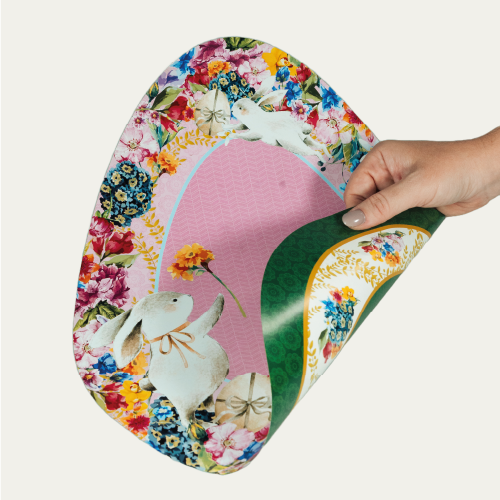 Jogo Americano OVAL PÁSCOA - DESCARTÁVEL