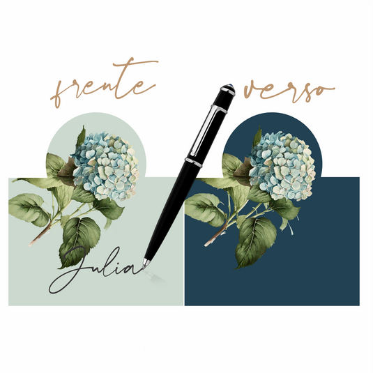 Cartão Boas-vindas BRISA DAS HORTÊNSIAS