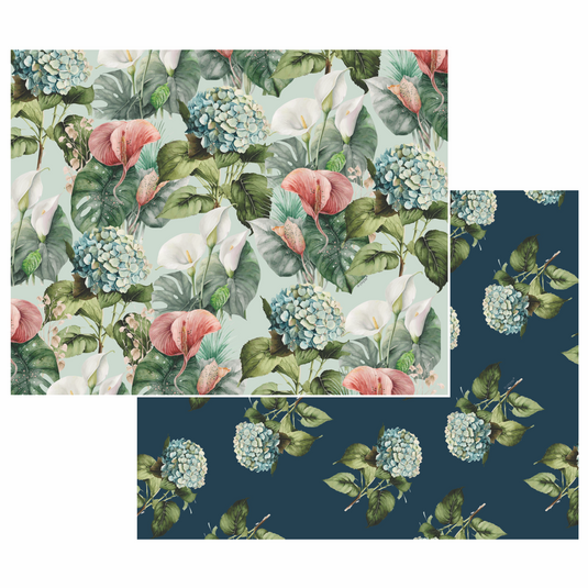 Jogo Americano BRISA DAS HORTÊNSIAS