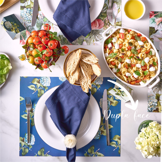 Jogo Americano BRISA DAS HORTÊNSIAS