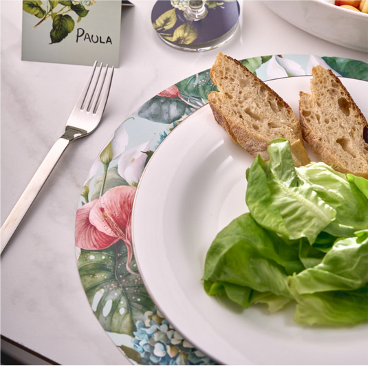 Sousplat BRISA DAS HORTÊNSIAS