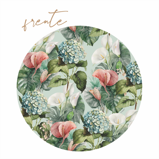 Sousplat BRISA DAS HORTÊNSIAS