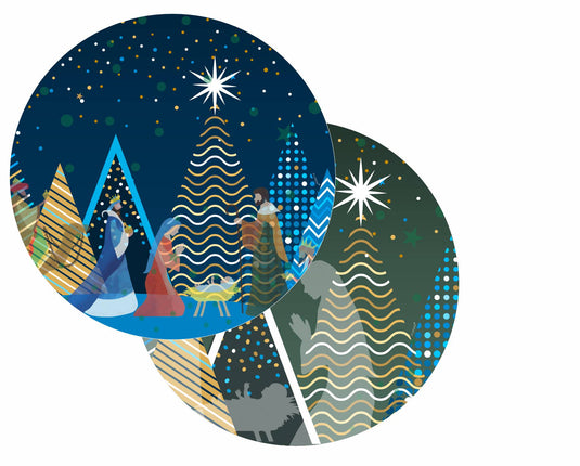 Conjunto SOUSPLAT NATAL PRESÉPIO - COLLAB SACRA DEVOÇÃO