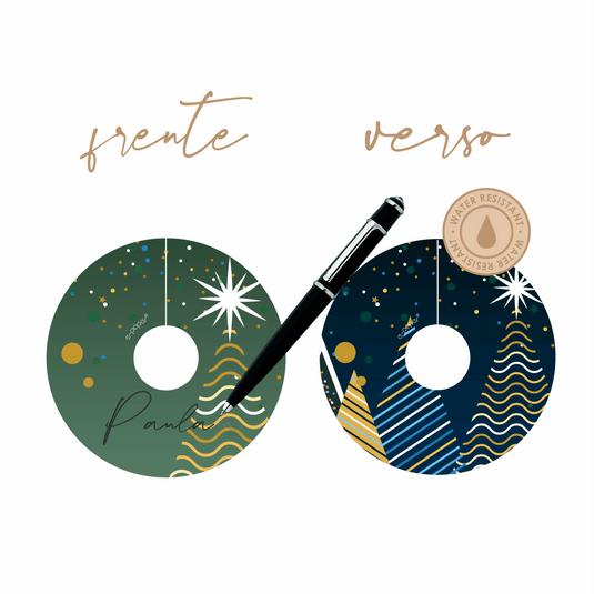 Tag para Taça NATAL PRESÉPIO