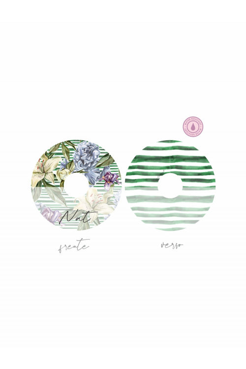 Tag para Taça FLORAL LÍRIOS