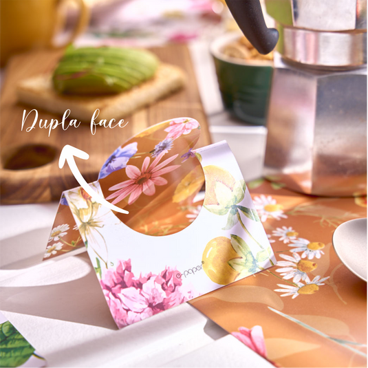 Cartão Boas-vindas JARDIM À BEIRA-MAR