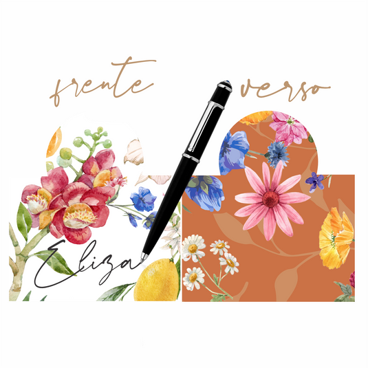 Cartão Boas-vindas JARDIM À BEIRA-MAR