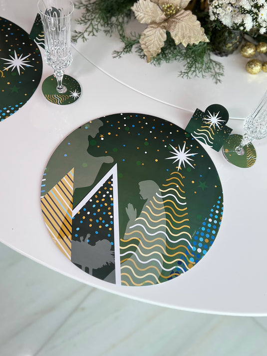 Sousplat NATAL PRESÉPIO