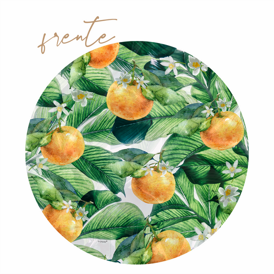 Sousplat LARANJEIRAS